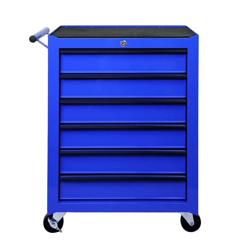 Coffre à outils roulant en métal, Blue