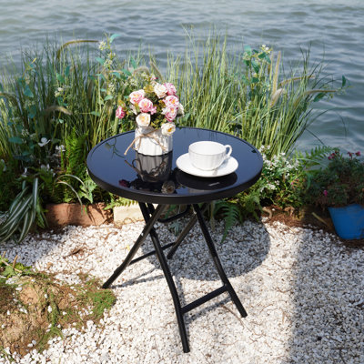 Borgeson 18.11 L x 18.11 W Outdoor Coffee Table by Winston Porter