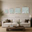 «Spring Mural I Blue» par Julia Purinton, impression sur toile-130877658