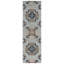 Tapis floral en laine touffeté à la main Emrick-1949689527