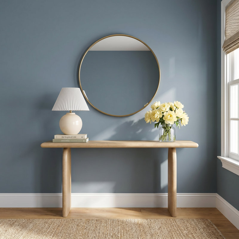 Bondi 65'' Solid Wood Top Console Table