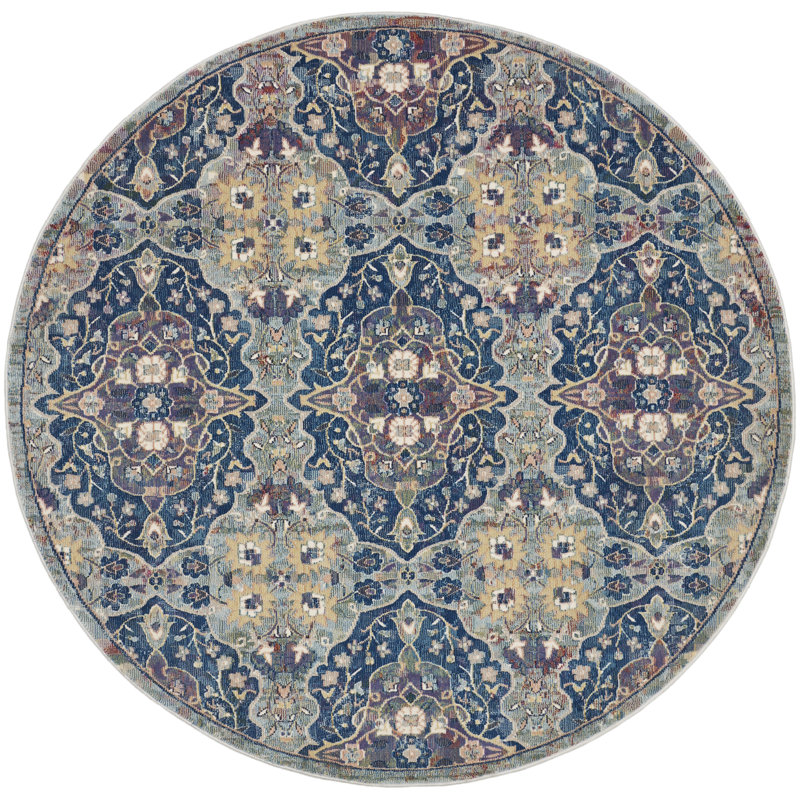 Oriental Indoor Rug, Round 6'