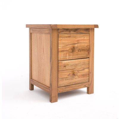 Rinaldi 45cm W Plywood / Laminate Board Bedside Table