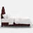 Marion Bed In Ditsy Dahlia Burgundy-124919890-74858111