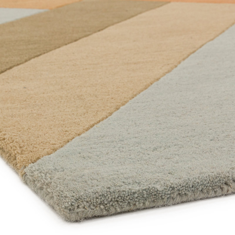 Simeon Geometric Wool Hand Tufted Area Rug, Rectangle 160 x 230cm