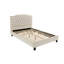Mobilier de chambre à coucher tête de lit capitonnée moderne en similicuir-1674149812