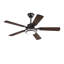  Ventilateur de plafond minimaliste moderne de 48 po avec lumière et télécommande Cissline pour chambre à coucher et salon