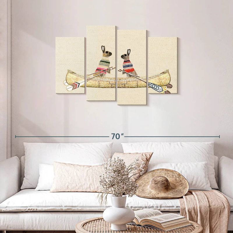 Brampt Rabbit Linen, 27" H x 43" W