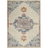 Verda Oriental Ivory Area Rug