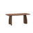 Hadasa Walnut Finish Dining Table