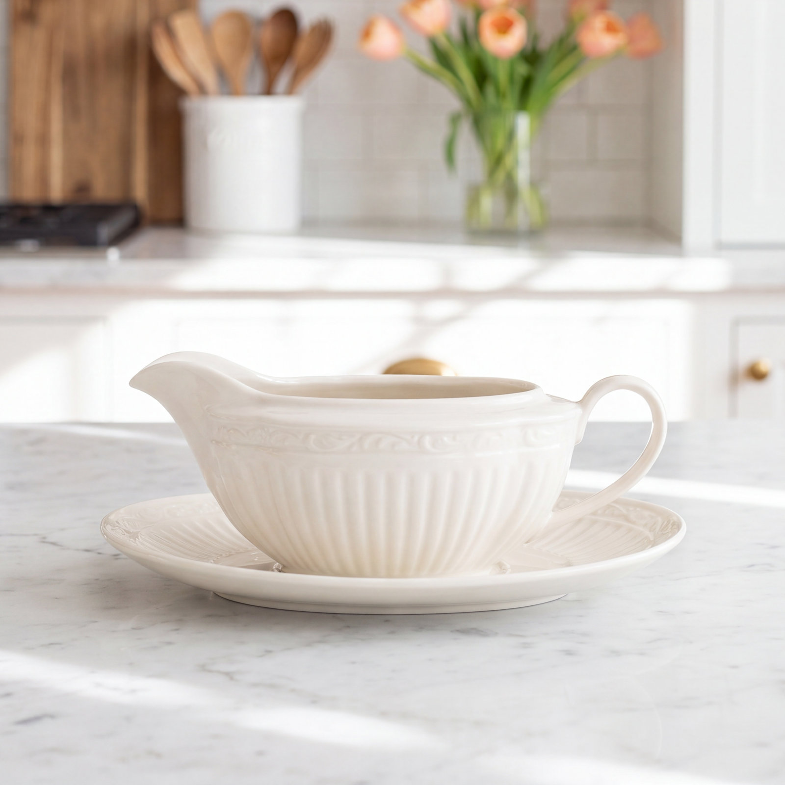 Italian Countryside Gravy Boat