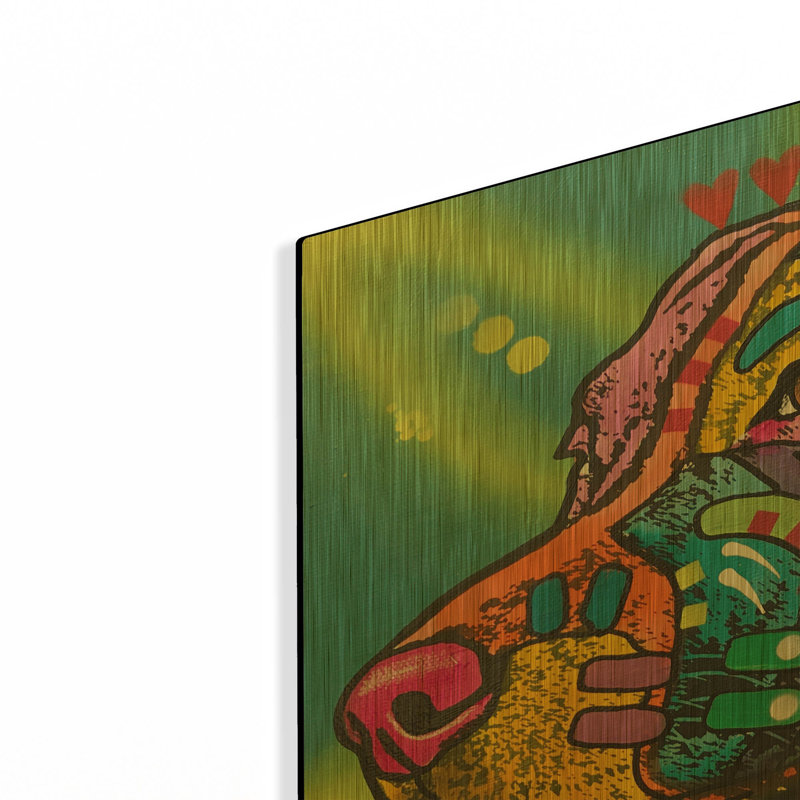 Tableau mural en métal « Bailey » de Dean Russo, 61 x 41 cm, 24 po x 16 po