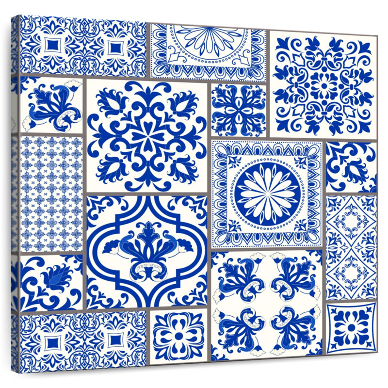 Kerner Blue Majolica Tiles