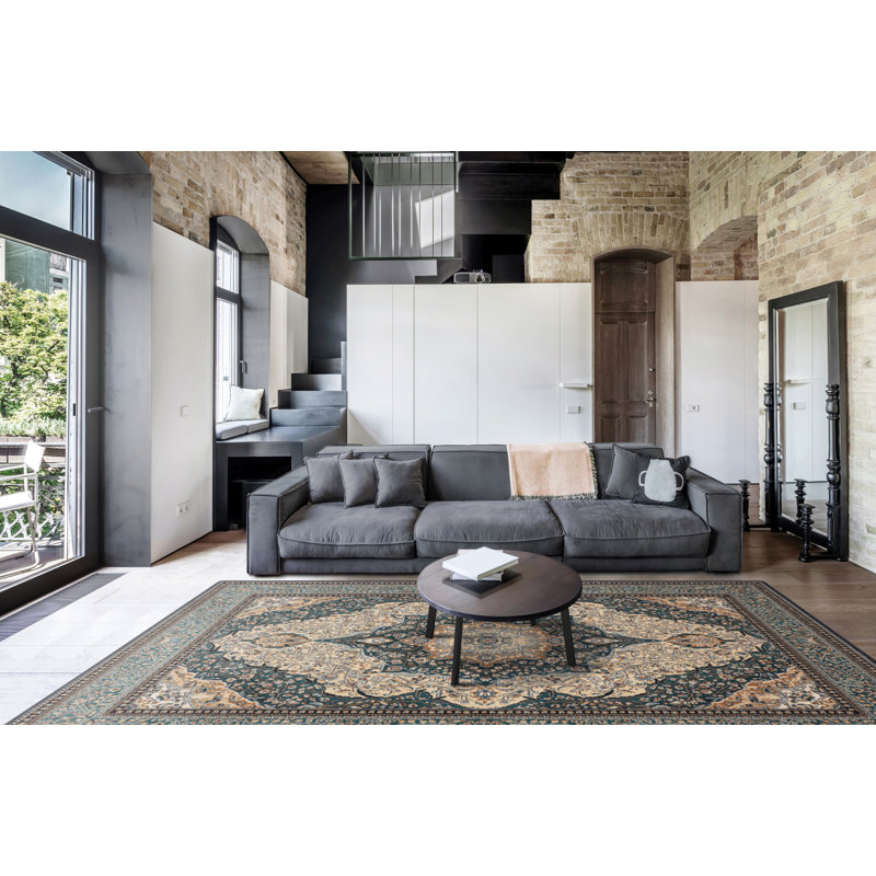Oriental Area Rug, Rectangle 133 x 180cm