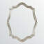 Miroir mural Solstice, finition argent antique, H 37,74 po x l 28,83 po x P 1,06 po