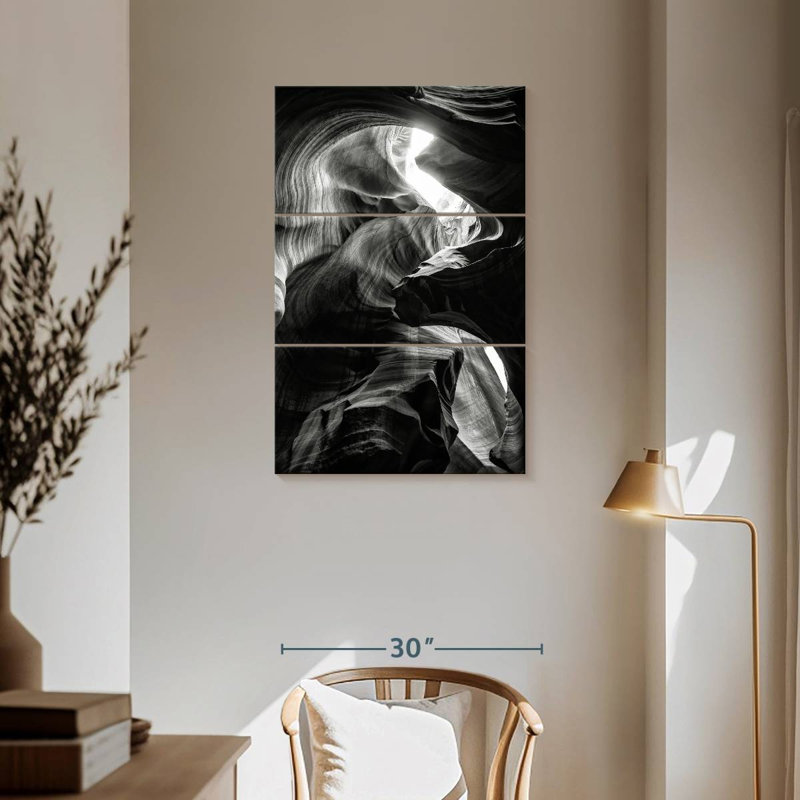 Alvord Antelope Canyon Natural Wonder VII, H 57 po x l 36 po