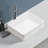  Topcraft 19"L White Rectangular Bathroom Ceramic Sink Vanity Basin