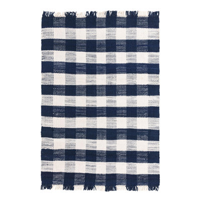 Maskeen Plaid Indoor / Outdoor Rug