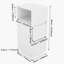 25cm W Solid Wood Bedside Table-1056679426