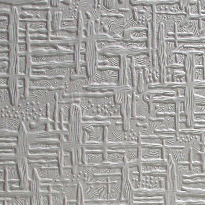 Papier peint abstrait en relief 33 'x 20,5 "Blume Supaglypta