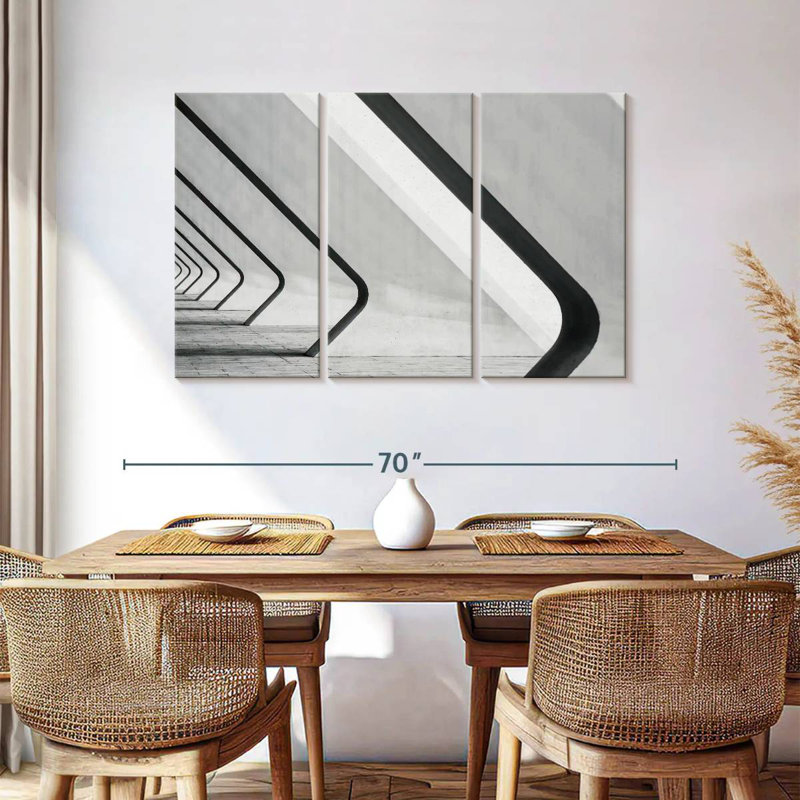 Lilie Modern Architectural Design, 36" H x 57" W