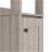 Linen Cabinet Jannes, Two Open Shelves, Single Door, Light Gray Finish-1343128985
