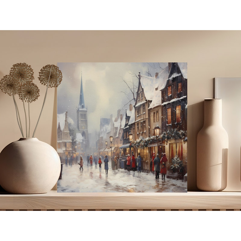Spitzer Wrapped Canvas Print Set, 12x12