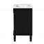 Ensemble de meuble-lavabo de 30 po avec lavabo en céramique pour la salle de bain
