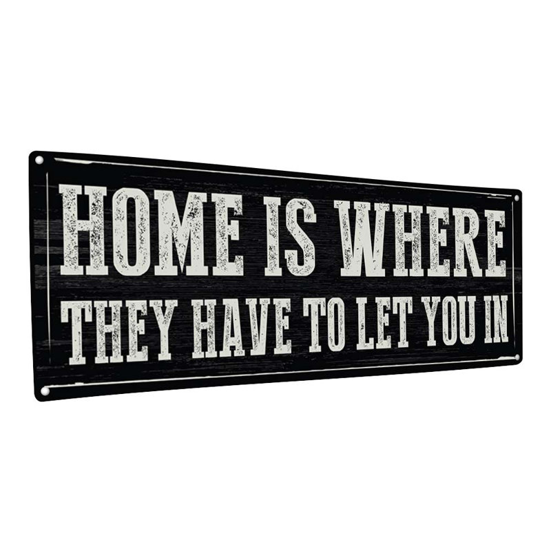 Wall Decor on Metal, 11.5" H x 31" W x 0.04" D