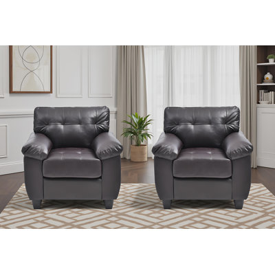 Ensemble de 2 chaises en cappuccino rimouski