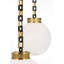 Bellamy 2 Light Statement Chain 16" Globe Chandelier-1921342657-1921342658