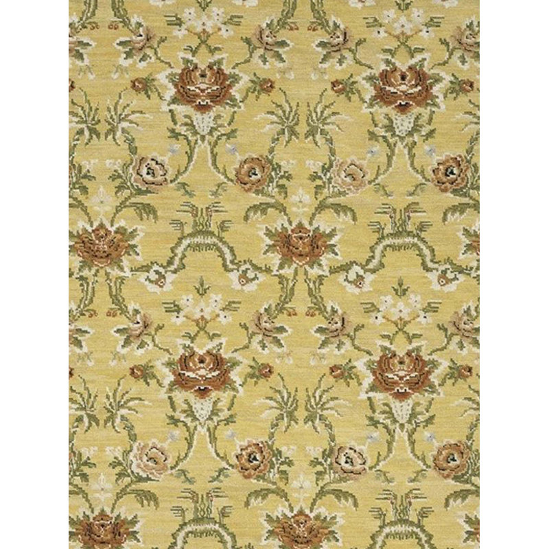 Wool Oriental Area Rug, Rectangle 7'10" x 9'9"