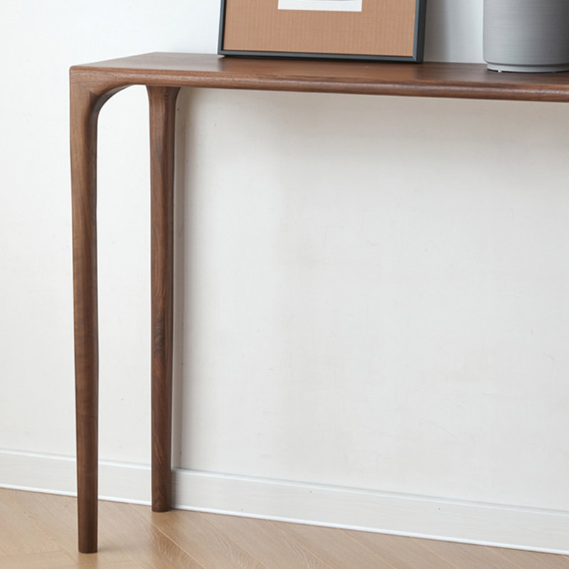 American style simple rectangular console table, 35.4" H x 43.3" W x 13.8" D