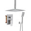 Robinet de douche complet à pression équilibrée avec valve brute-62488670