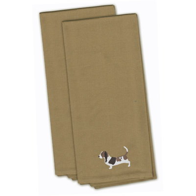 Cotton Embroidered Tea Towel Kitchen Towel