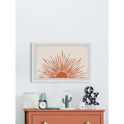 " The Sun Rays " Painting Print