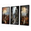 Militaire guerre paysage No Mans Land - ensemble de 3 décorations murales militaire-1377167710-1377167709