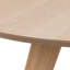 Alexandria Round Solid Wood Base Dining Table