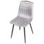 Set of 4 Dining Chairs ARGYLE Velvet-1073481005