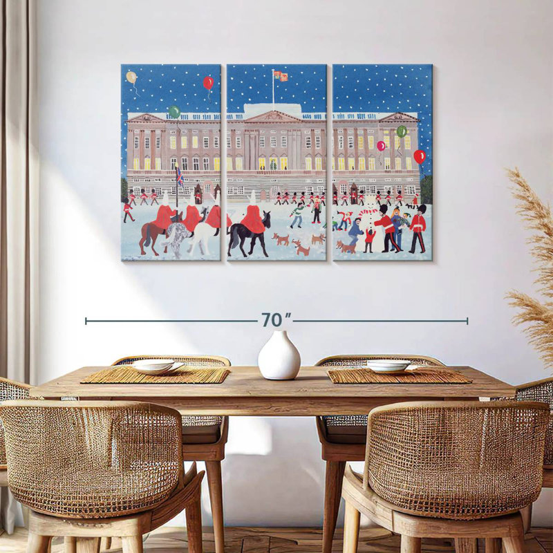 Nicci Festive Buckingham Palace London, 36" H x 57" W