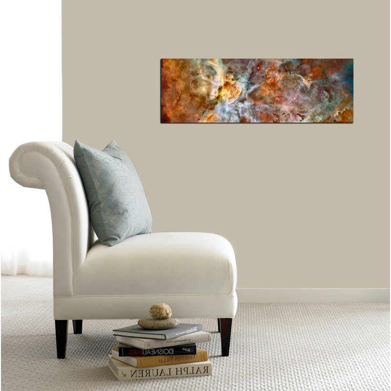 «Carina Nebula», art mural sur toile télescope Hubble, H 12 po x l 36 po
