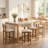 Upholstered Stool With Solid Wood Frame-1150270784