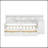 Wooden L-Shape Daybed With Seven Storage Cabinets And Two Storage Drawers, Multi-Functional Bed With Study Desk And Built-In Bookshelf-1397530392-1397530399