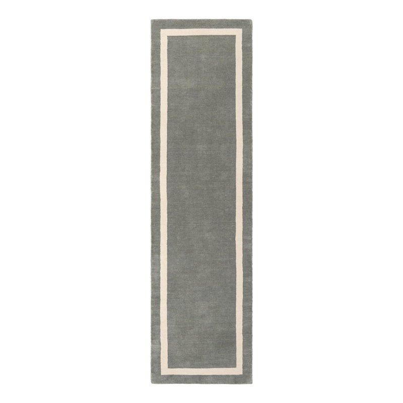 Tapis en laine naturel Jill Zarin Somerset, Tapis de couloir 3 pi 3 po x 12 pi