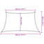 Chama 4m x 2m Rectangular Shade Sail