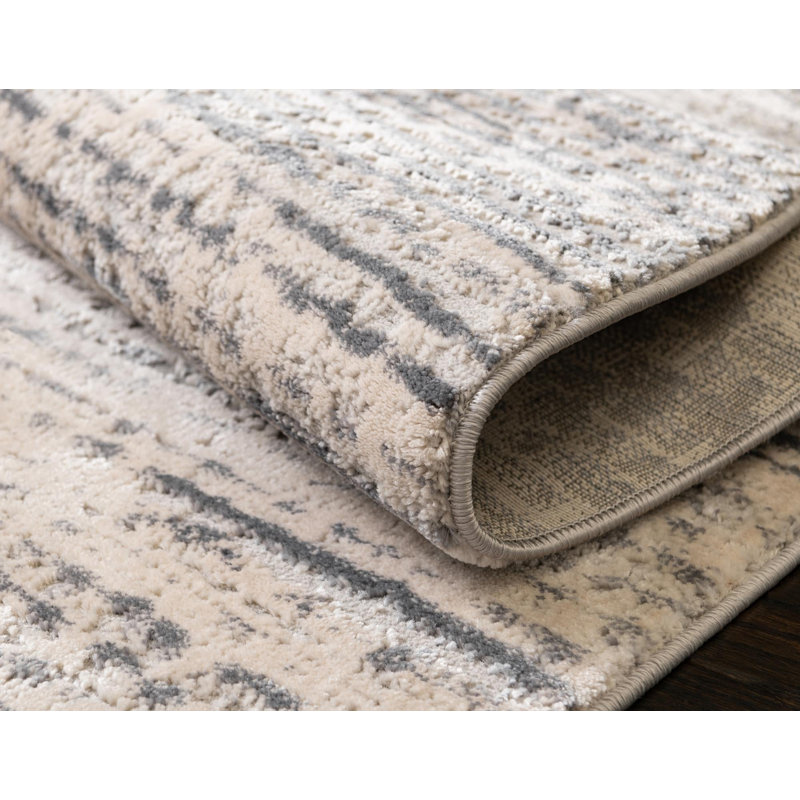 Abstract Indoor Rug, Oval 5' x 8'