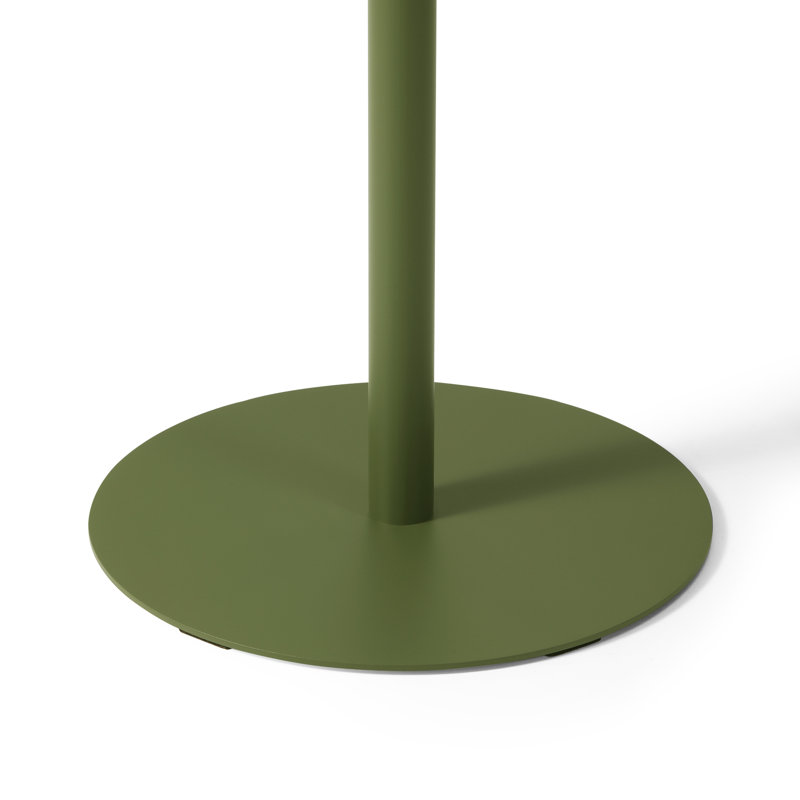 Table de bar ronde pour l'extérieur, Vert