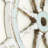 Mcgaughey Wood Distressed Ship Wheel Sail Boat Blue Wall Decor with White Accents