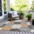 Machine Washable Indoor/Outdoor Xhevrie Copper Rug-487410388