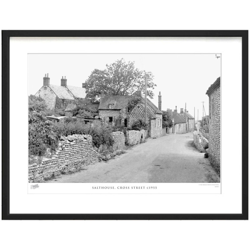 Salthouse, Cross Street C1955 by Francis Frith - Single Picture Frame Print, 60cm H x 80cm W x 2.3cm D